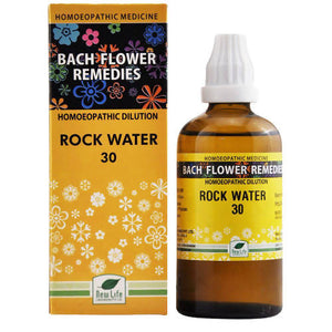 New Life Homeopathy Bach Flower Remedies Rock Water Dilution