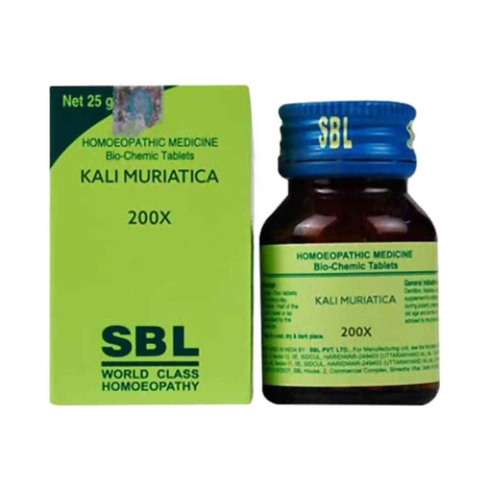 SBL Homeopathy Kali Muriaticum Biochemic Tablets
