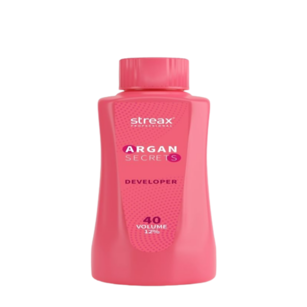 Streax Professional Developer for Argan Secrets Colourant - 40 Volume 12% - Distacart