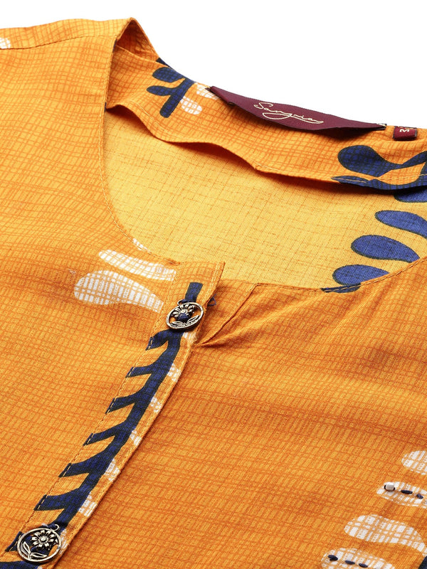 Sangria Women Floral Printed Kurta - Distacart