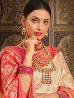 Thumbnail for Saree Mall Woven Design Zari Kanjeevaram Traditional Sarees - Distacart