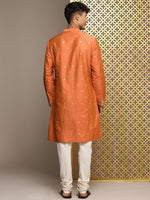 Thumbnail for House of Pataudi Jashn Ethnic Motifs Yoke Design Sequinned Kurta - Distacart