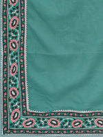 Thumbnail for Kalini Women Pink Ethnic Motifs Layered Sequinned Pure Cotton Kurta with Skirt & With Dupatta - Distacart