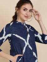 Thumbnail for Sangria Dyed Pure Cotton Kurta With Salwar - Distacart