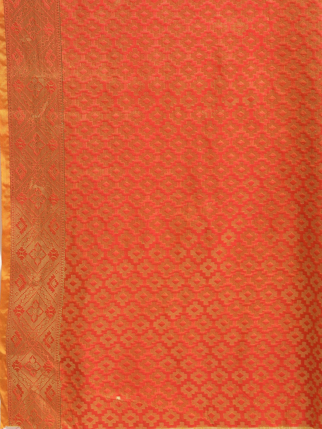 Mitera Yellow Silk Blend Woven Design Kanjeevaram Saree - Distacart