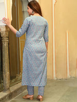 Thumbnail for Kalini Kalini Women Floral Printed Kurta with Trousers - Distacart