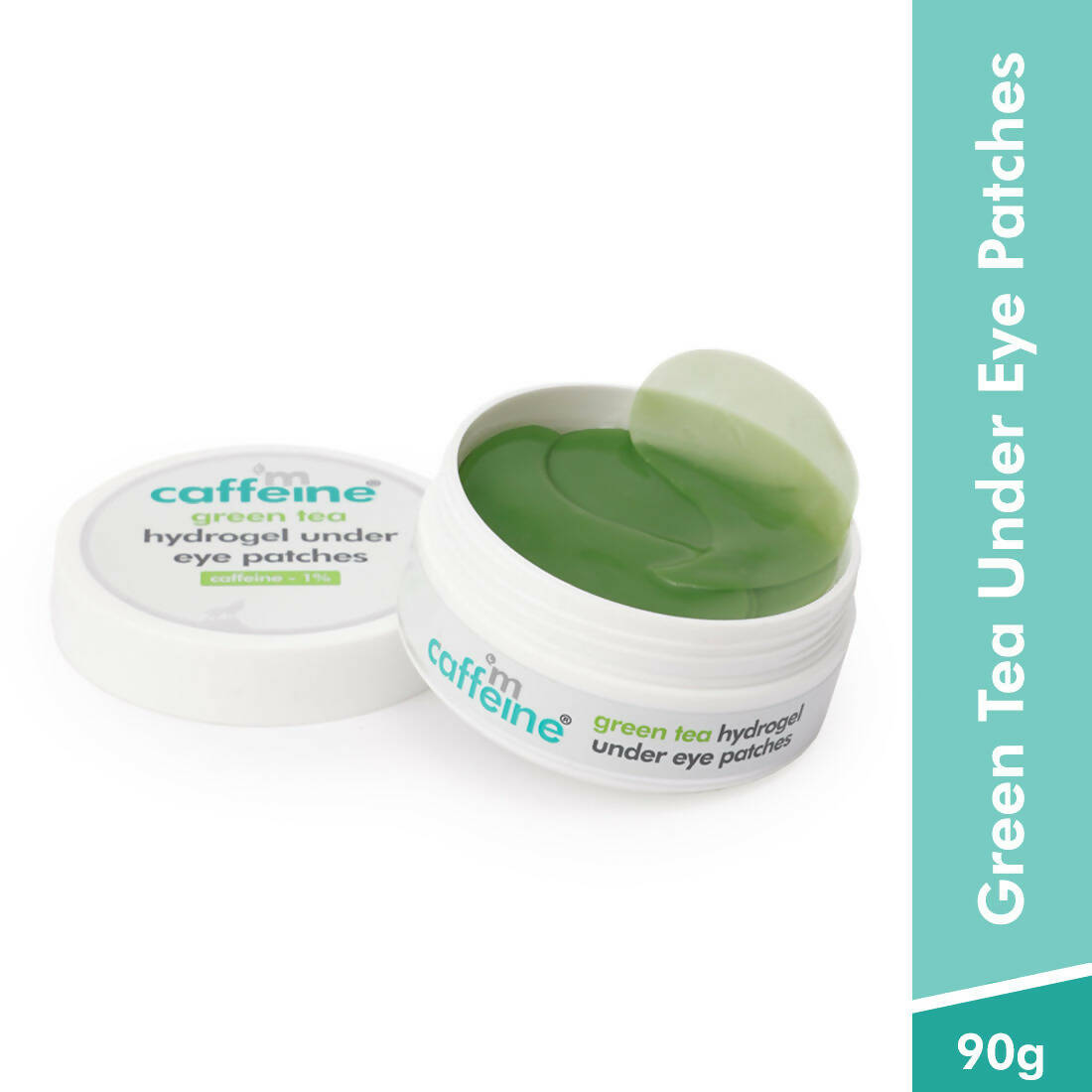 mCaffeine Green Tea Hydrogel Under Eye Patches for Fine Lines - Distacart