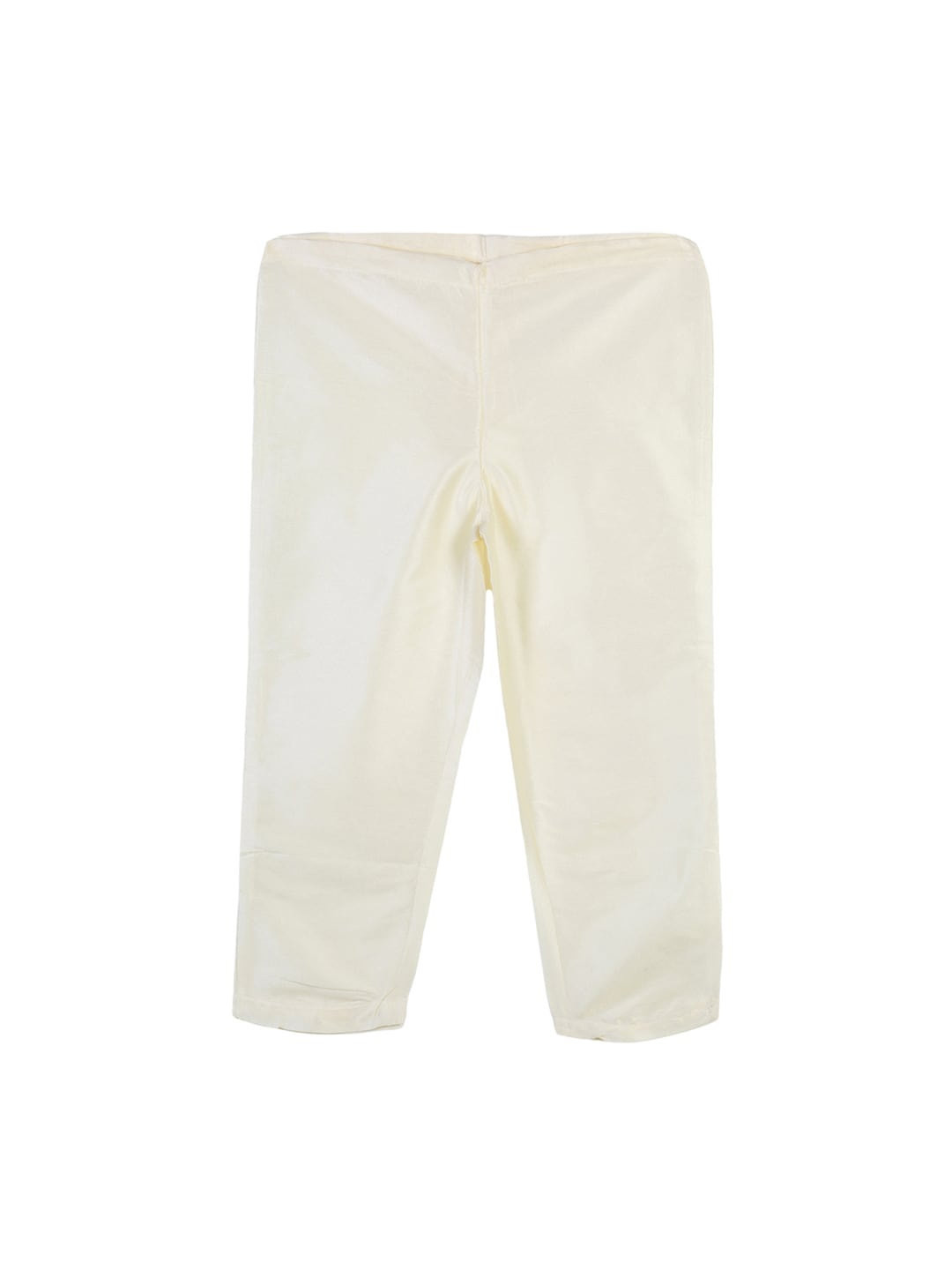 Sethukrishna Boys Rust Orange & White Solid Kurta with Pyjamas - Distacart