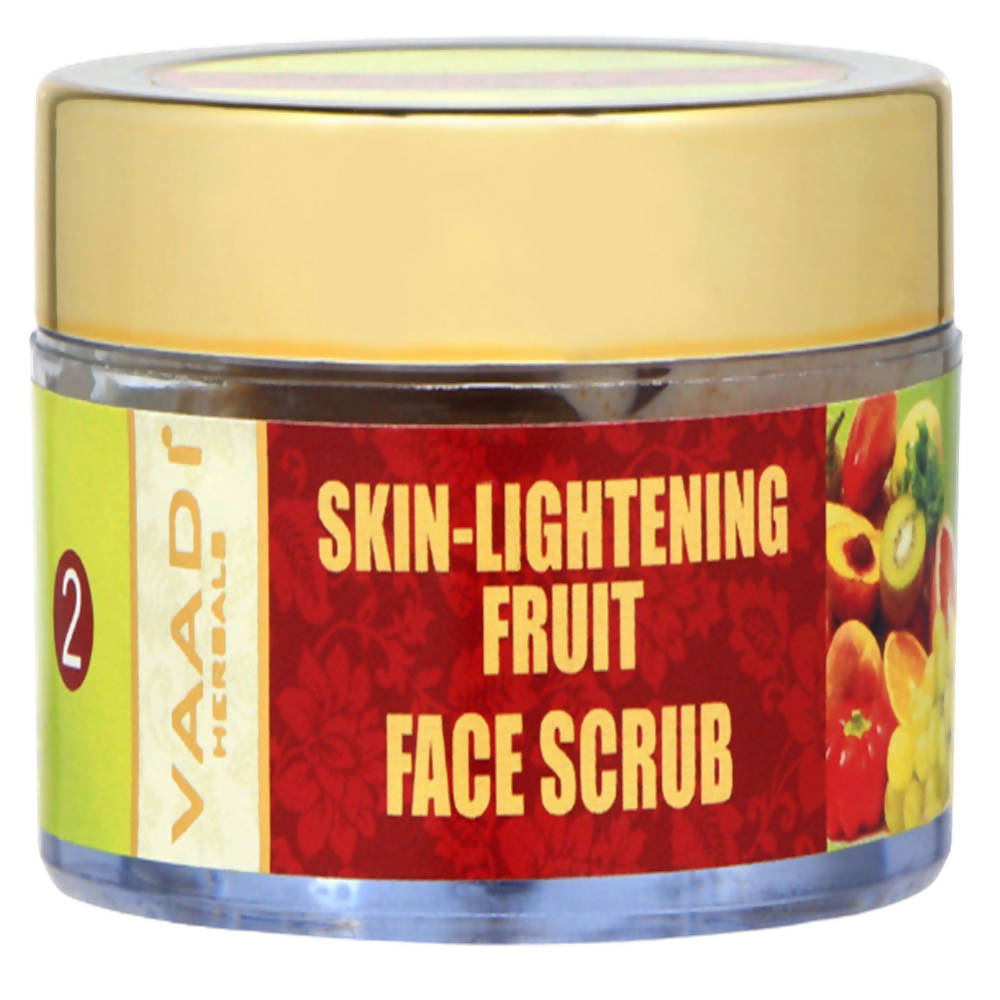 Vaadi Herbals Skin Lightening Fruit Face Scrub - Distacart