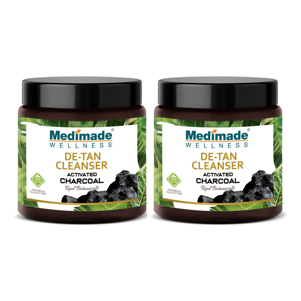 Medimade Wellness Activated Charcoal De-Tan Cleanser