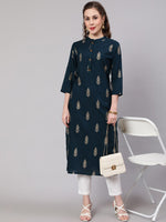 Thumbnail for Kalini Women Ethnic Motifs Printed Kurta - Distacart