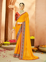 Thumbnail for Mitera Pure Georgette Saree - Distacart