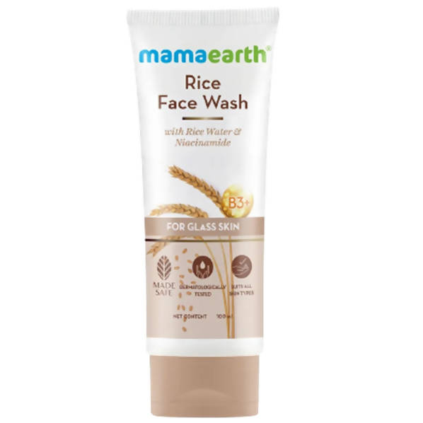 Mamaearth Rice Face Wash With Rice Water & Niacinamide - Distacart