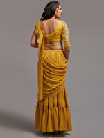 Thumbnail for Kalini Embellished Pure Georgette Ready To Wear Saree - Distacart