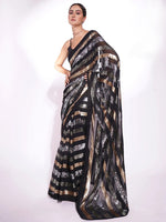 Thumbnail for Mitera Embellished Sequinned Saree - Distacart