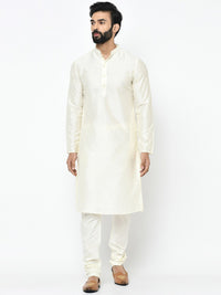 Thumbnail for KISAH Men Printed Mandarin Collar Long Sleeves Sherwani Set - Distacart
