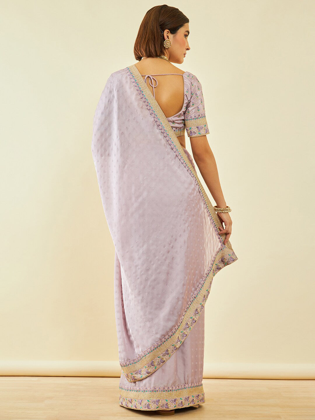 Soch Embellished Beads and Stones Saree - Distacart