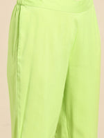 Thumbnail for Sangria Women Kurta with Trousers & Dupatta - Distacart