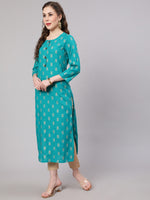 Thumbnail for Kalini Women Floral Printed Kurta - Distacart