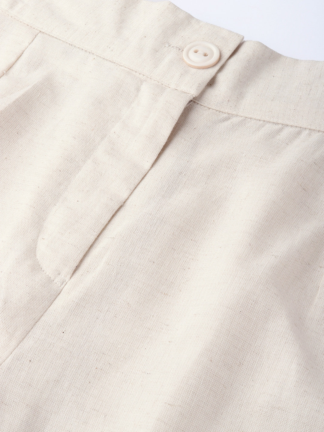 Juniper Women Natural Cotton Flex Solid Wide Leg Palazzo - Distacart