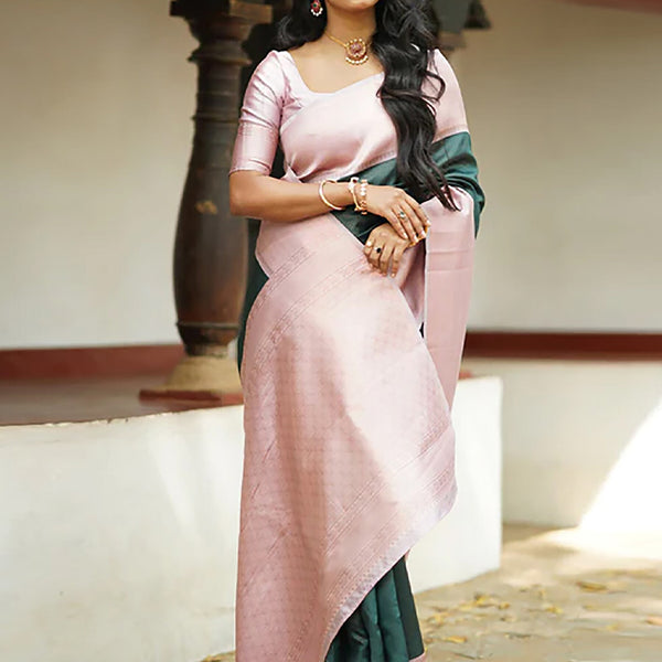 Kalini Zari Banarasi Saree - Distacart