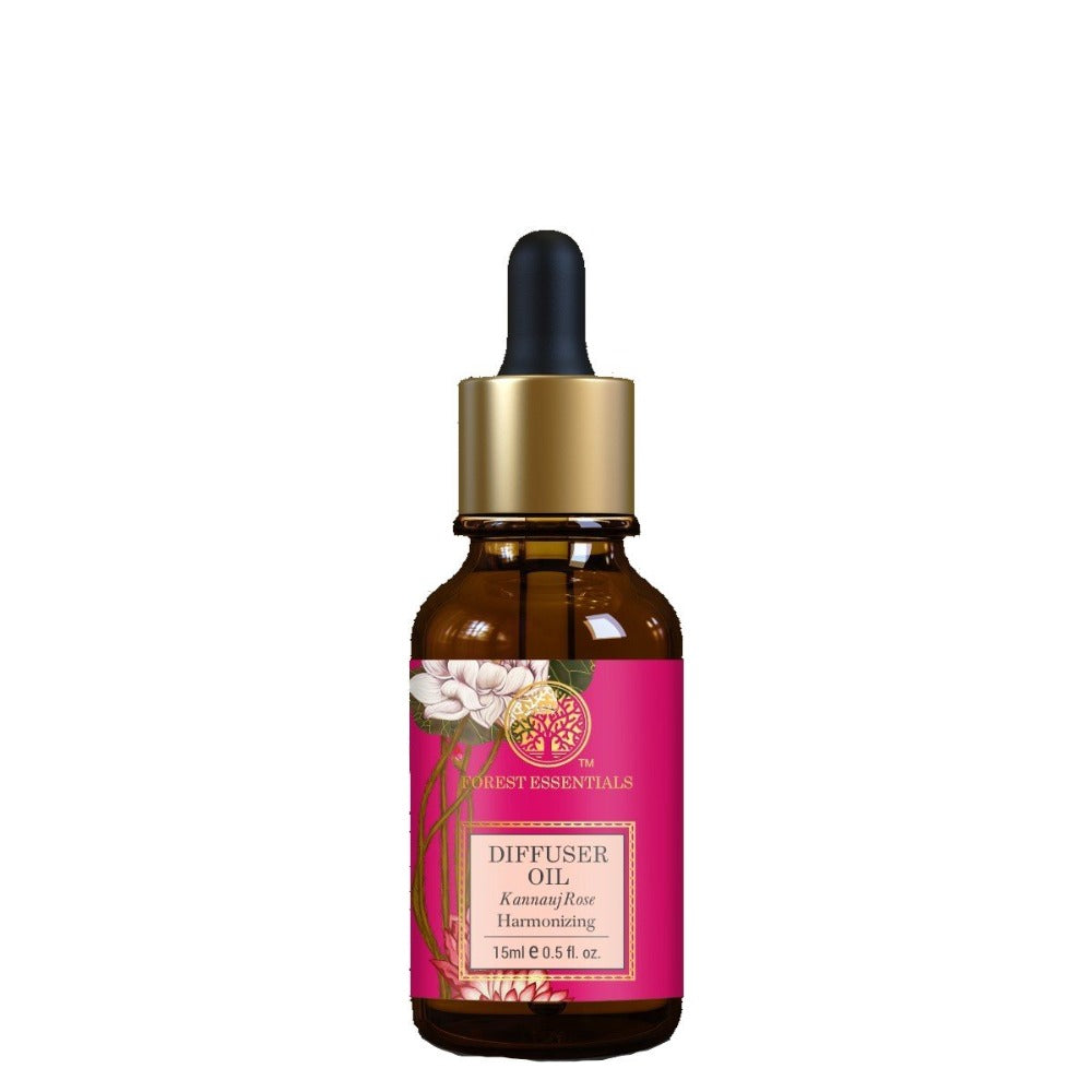 Forest Essentials Blended Diffuser Oil Kannauj Rose 15 ml