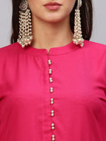 Thumbnail for Kalini Women Ethnic Motifs Printed Anarkali Kurta with Trousers & Dupatta - Distacart