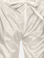 Thumbnail for Sethukrishna Boys Gold-Toned & Off-White Kurta With Pyjamas - Distacart