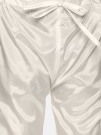 Thumbnail for Sethukrishna Boys Gold-Toned & Off-White Kurta With Pyjamas - Distacart