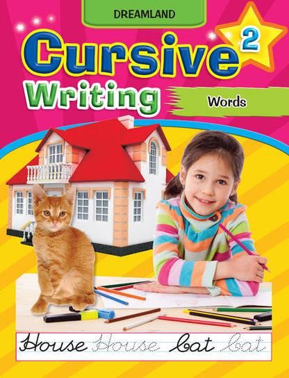 Dreamland Cursive Writing Book (Words) Part 2 - Distacart
