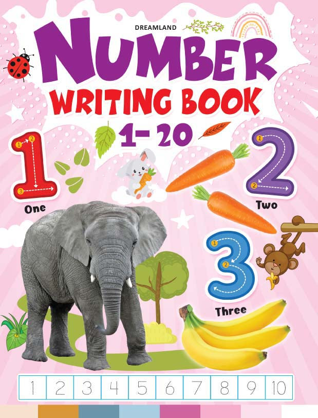 Dreamland Number Writing Book 1-20 - Distacart