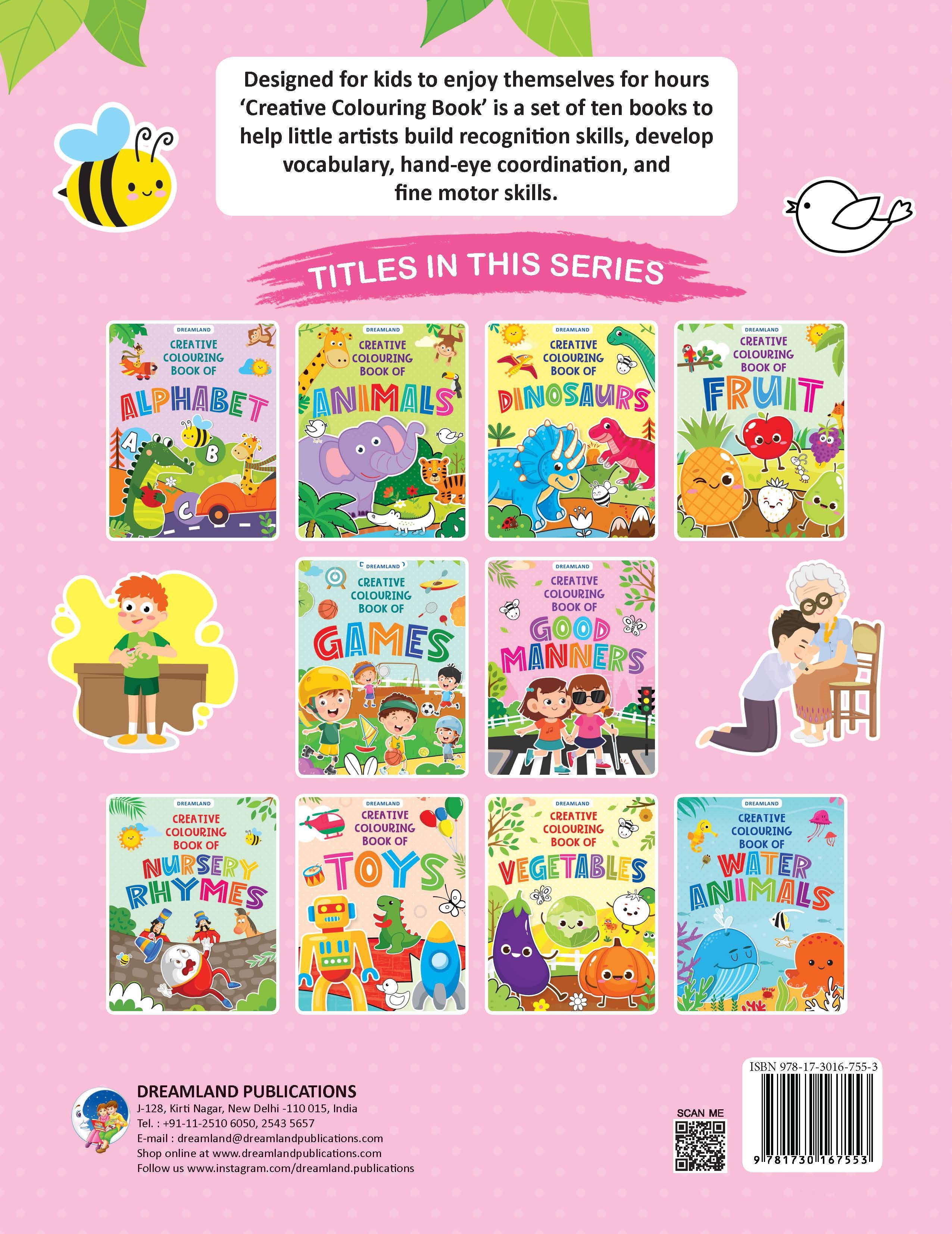 Dreamland Creative Colouring Book - Good Manners - Distacart