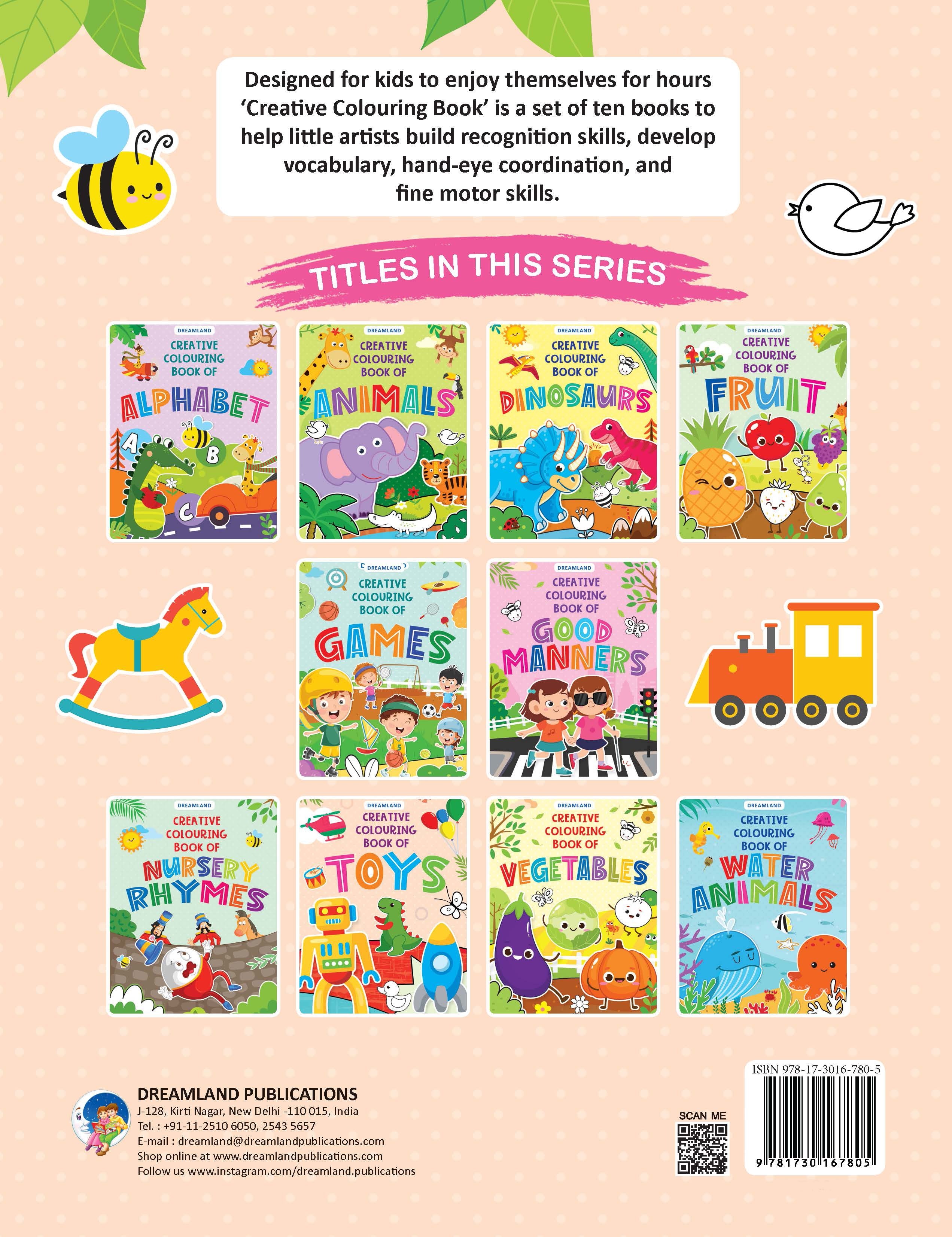 Dreamland Creative Colouring Book - Toys - Distacart