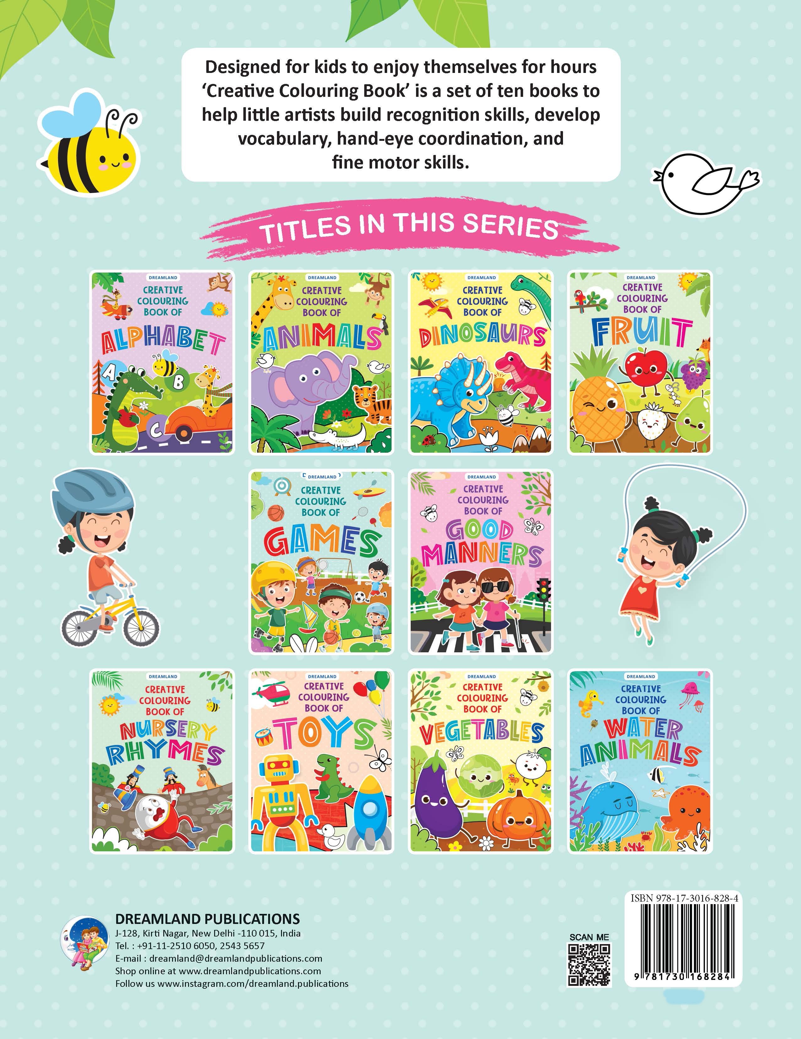 Dreamland Creative Colouring Book - Games - Distacart