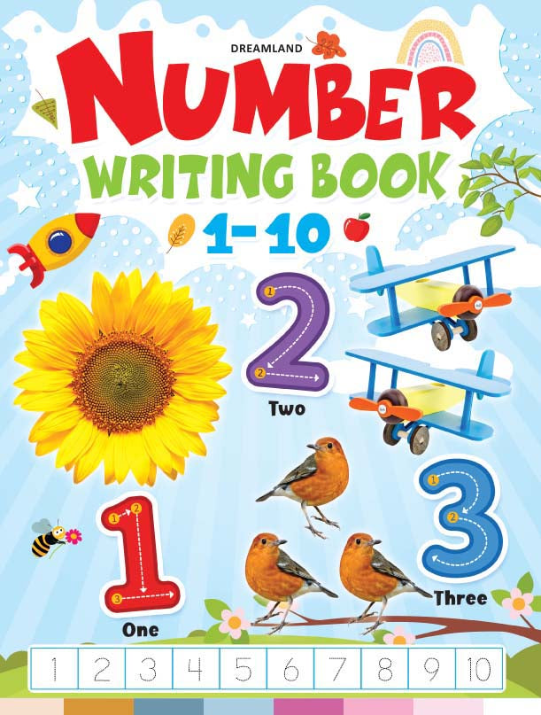 Dreamland Number Writing Book 1-10 - Distacart