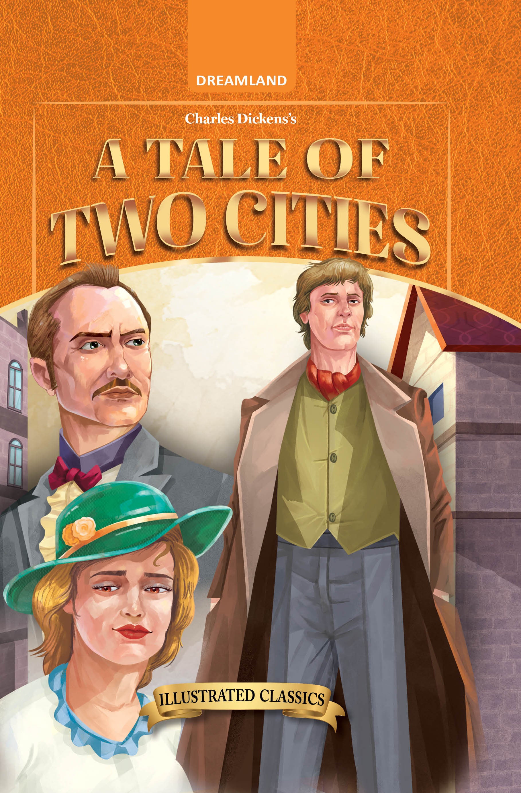 Dreamland Publications A Tale of Two Cities- Illustrated Abridged Classics for Children with Practice Questions : Children Classic Fiction Book - Distacart