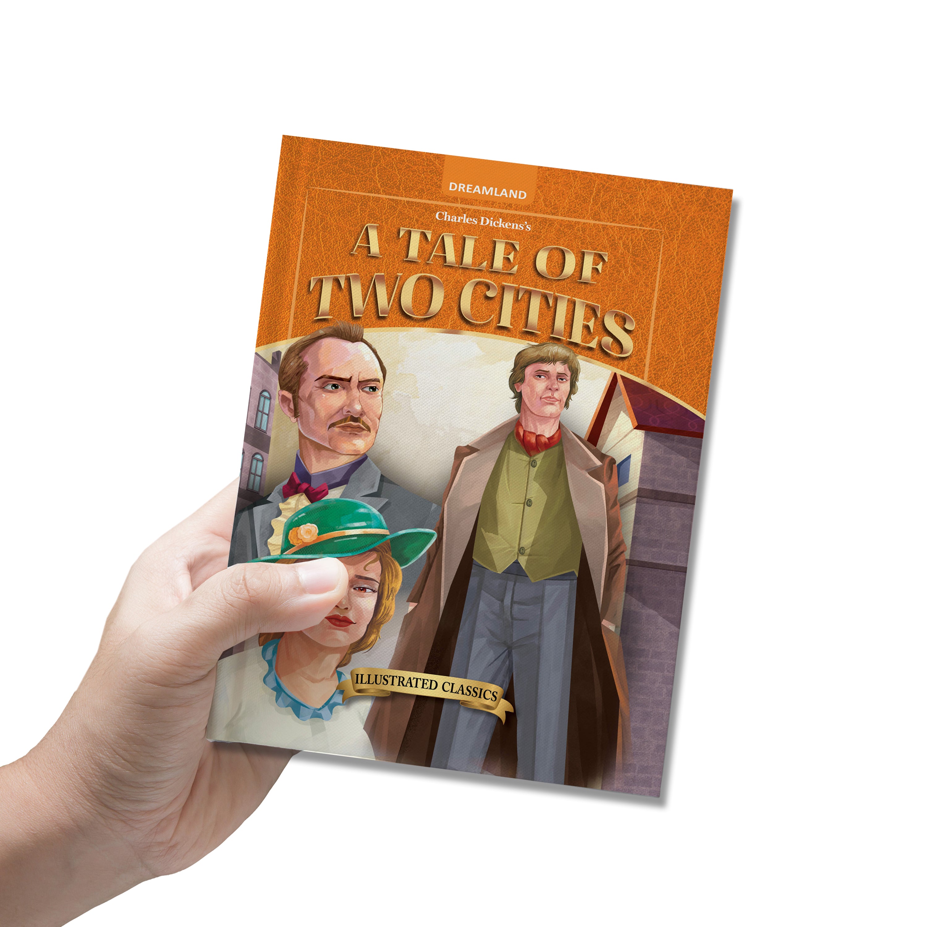 Dreamland Publications A Tale of Two Cities- Illustrated Abridged Classics for Children with Practice Questions : Children Classic Fiction Book - Distacart