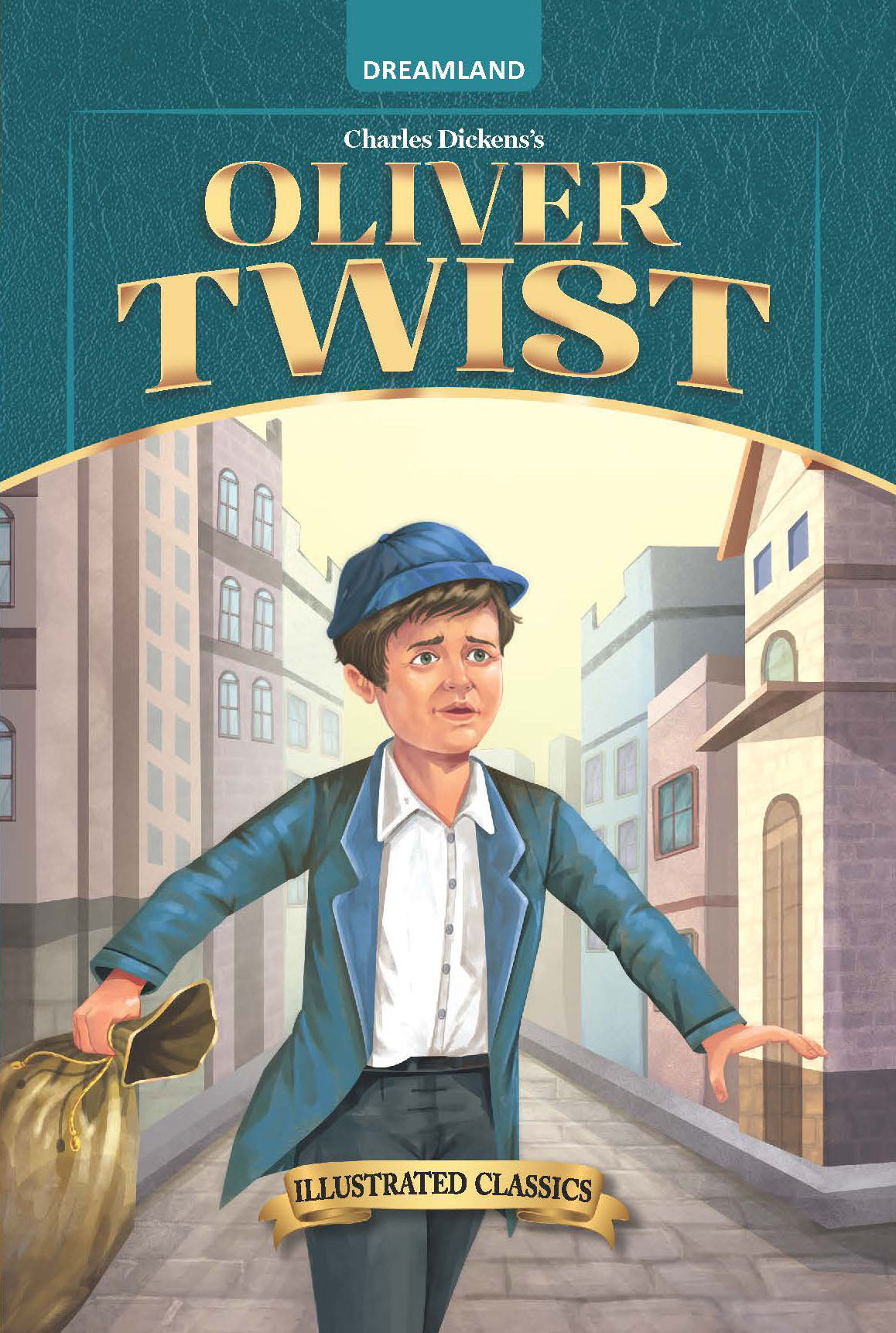 Dreamland Publications Oliver Twist- Illustrated Abridged Classics for Children with Practice Questions : Children Classic Fiction Book - Distacart