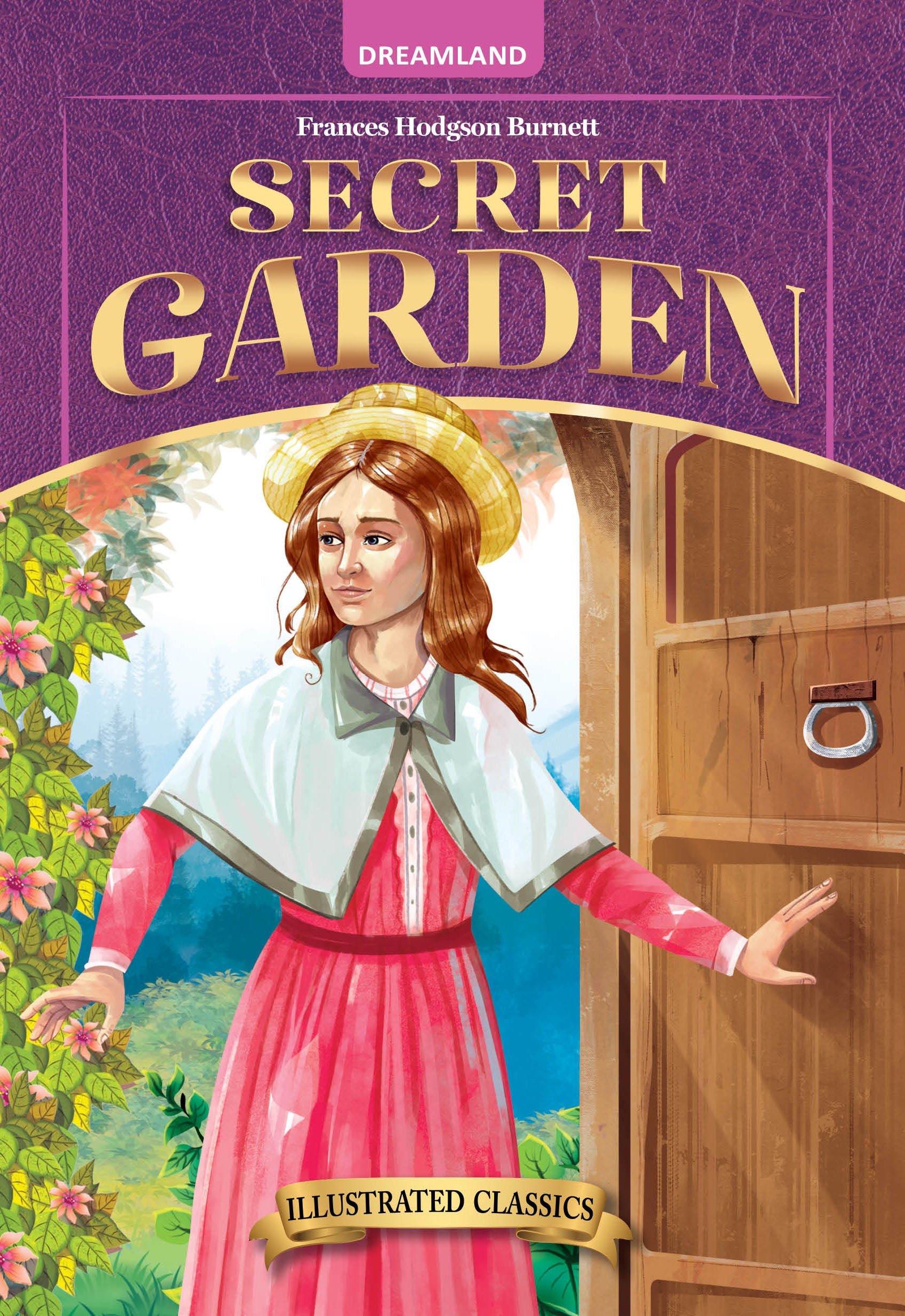 Dreamland Publications Secret Garden- Illustrated Abridged Classics for Children with Practice Questions : Children Classic Fiction Book - Distacart