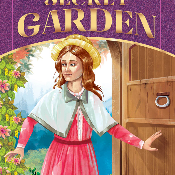 Dreamland Publications Secret Garden- Illustrated Abridged Classics for Children with Practice Questions : Children Classic Fiction Book - Distacart