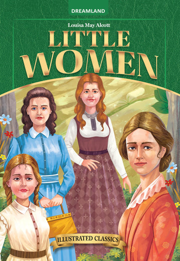 Dreamland Publications Little Woman- Illustrated Abridged Classics for Children with Practice Questions : Children Classic Fiction Book - Distacart