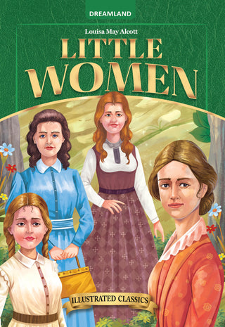 Dreamland Publications Little Woman- Illustrated Abridged Classics for Children with Practice Questions : Children Classic Fiction Book - Distacart