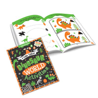 Thumbnail for Dreamland Publications Dinosaur World Activities - I Can Solve Activity Book for Kids Age 4- 8 Years | With Colouring Pages, Mazes, Dot-to-Dots - Distacart