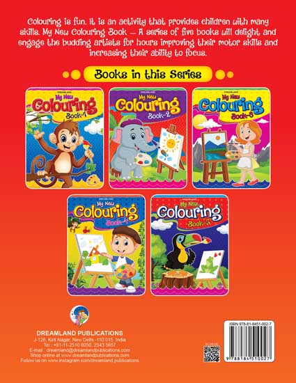 Dreamland My New Colouring Book - 2 - Distacart