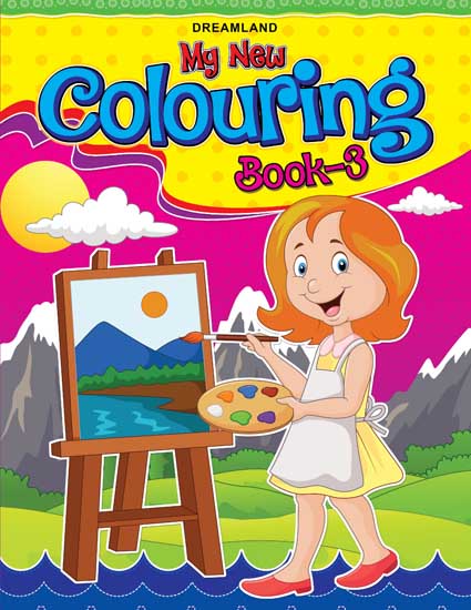 Dreamland My New Colouring Book - 3 - Distacart