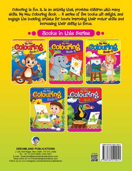 Dreamland My New Colouring Book - 4 - Distacart