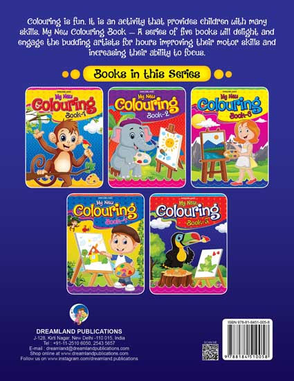 Dreamland My New Colouring Book - 5 - Distacart