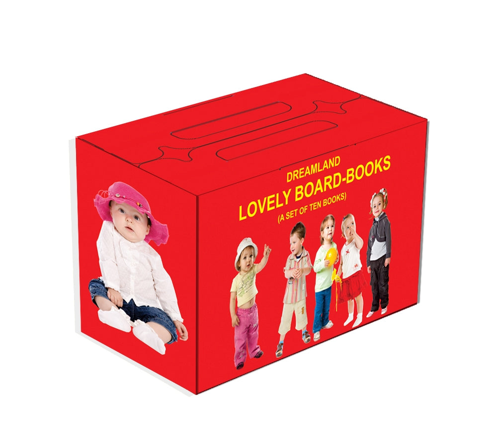 Dreamland Lovely Board Books Gift Pack (10 Titles) - Distacart