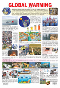 Thumbnail for Dreamland Publications Educational Chart for Kids - Global Warming - Distacart