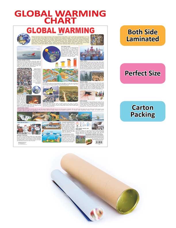 Dreamland Publications Educational Chart for Kids - Global Warming - Distacart